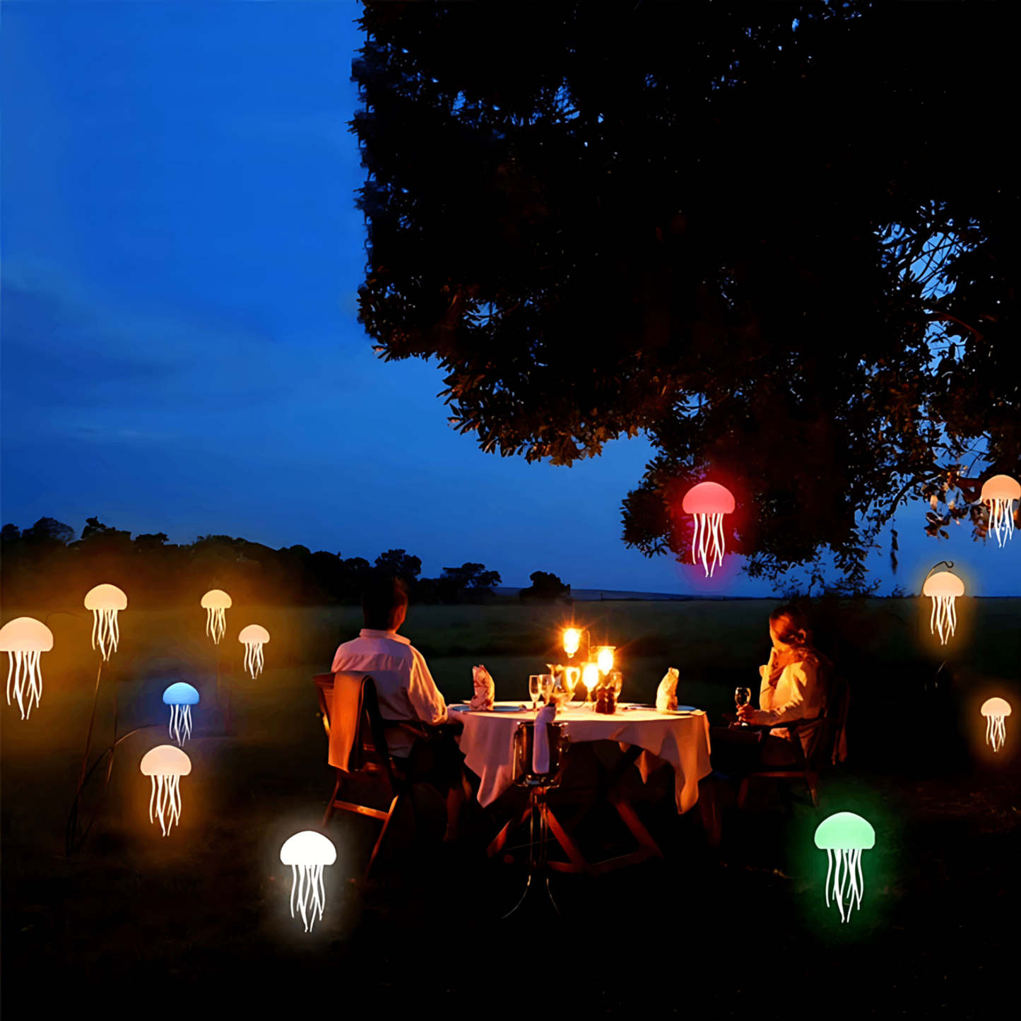 The GlowJelly™ - Viral Moving Jellyfish Lamp